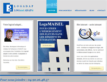 Tablet Screenshot of logadap.fr